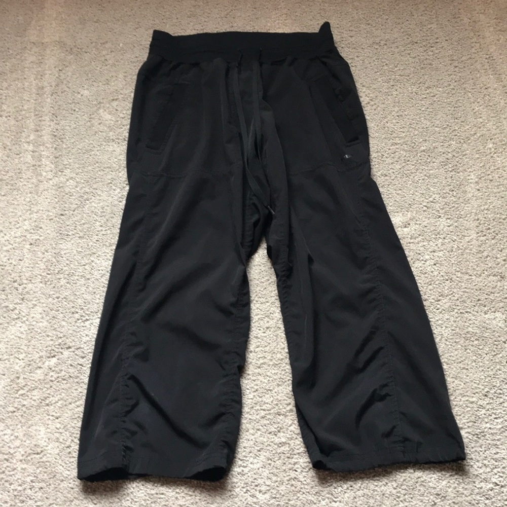 Black Capri Joggers